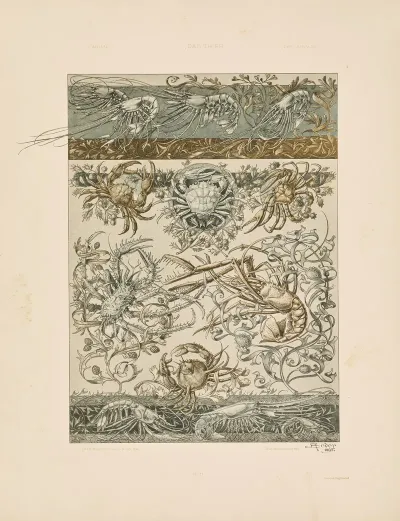 Das Thier In Der Decorativen Kunst Pl 12