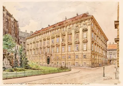 Das Unterrichtsministerium Am Minoritenplatz The Ministry Of Education On Minoritenplatz