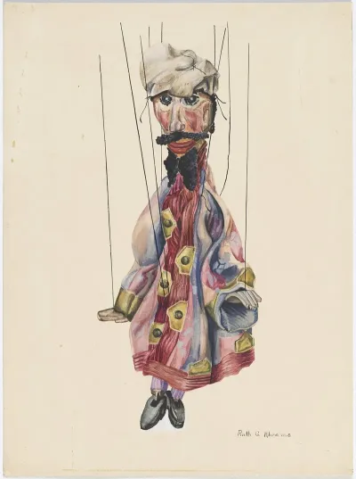 David And Goliath Marionette