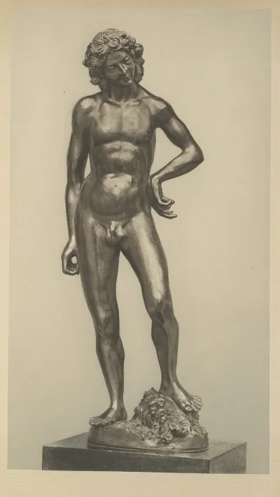 David With The Head Of Goliath Andrea Del Verrocchio Florentine School