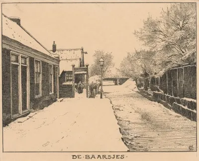 De Baarsjes Te Amsterdam In De Winter