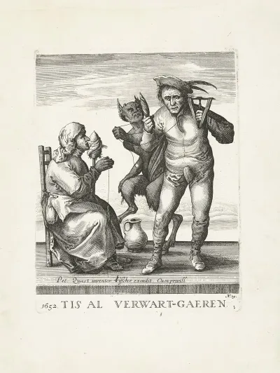 De Duivel Verwart Het Garen