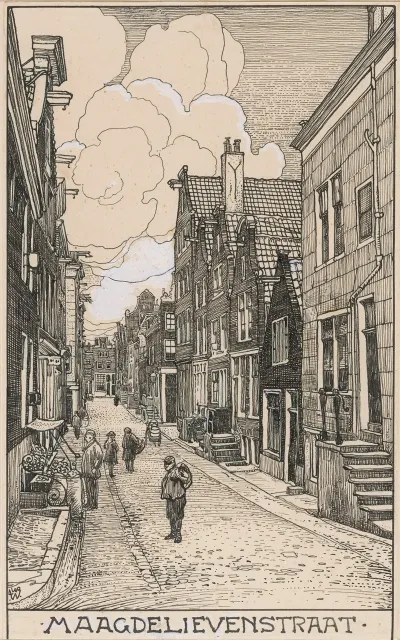 De Maagdelievenstraat Te Amsterdam