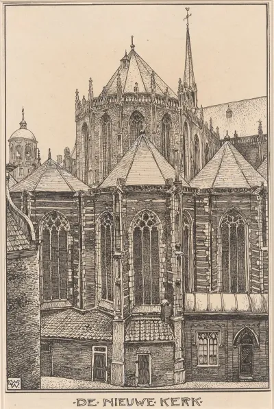 De Nieuwe Kerk Te Amsterdam