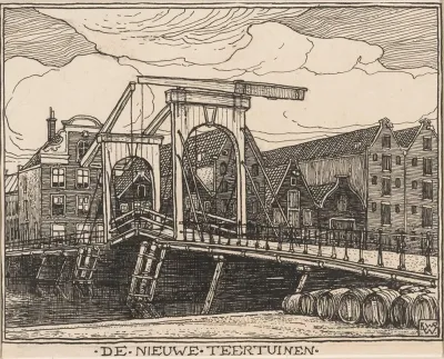 De Nieuwe Teertuinen Te Amsterdam