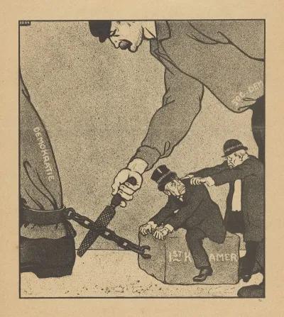 De Notenkraker 8 Juni 1907 De Staten Verkiezingen