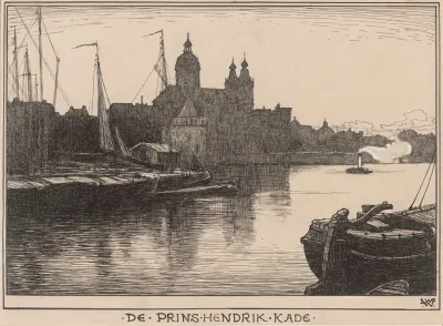 De Prins Hendrik Kade Te Amsterdam