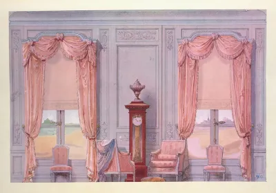 Decor Des Fenetres Du Salon Dattente