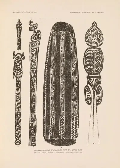 Decorative Art Of New Guinea Pl 35