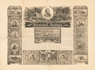 Dedicated To The Survivors Of The Lost Cause Stonewall Jackson His Life In Pictures With A Short Biography