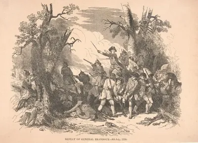 Defeat Of General Braddock 9th July 1755