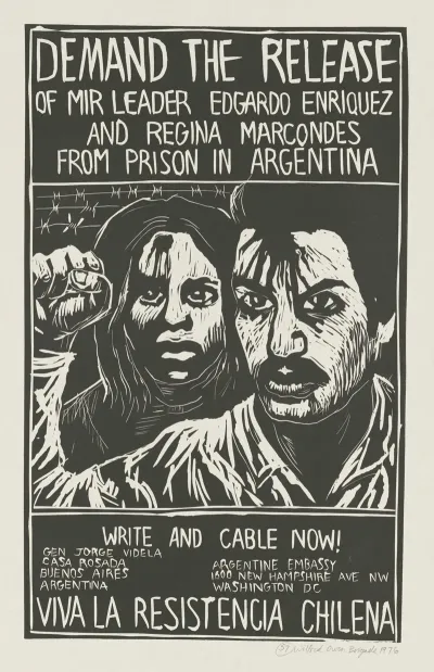 Demand The Release Of Mir Leader Edgardo Enriquez And Regina Marcondes From Prison In Argentina