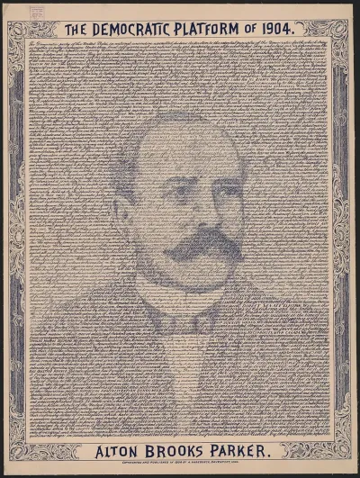 Democratic Platform Of 1904 Alton Brooks Parker