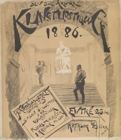 Den 3die Arlige Kunstudstilling 1886