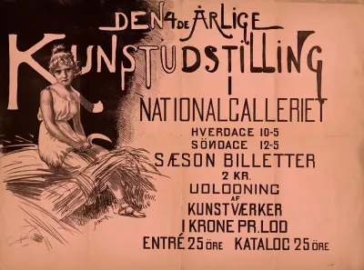 Den 4de Arlige Kunstudstilling I Nationalgalleriet