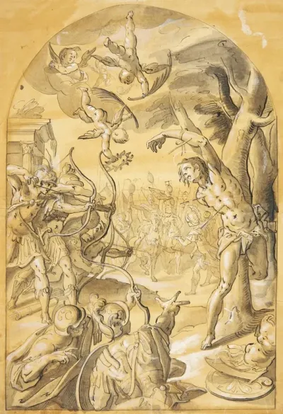 Den Hellige Sebastians Martyrium