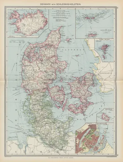 Denmark With Schleswig Holstein