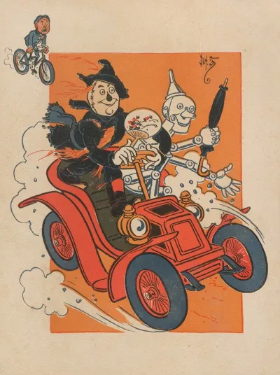 Denslows Scarecrow And The Tin Man Pl 2