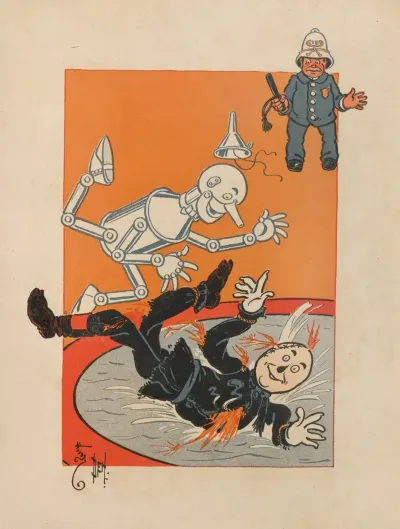Denslows Scarecrow And The Tin Man Pl 4