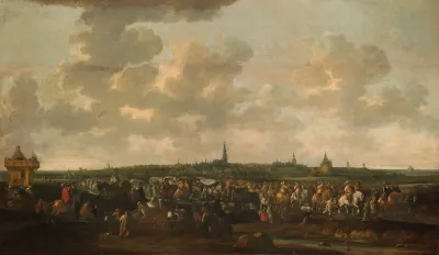 Departure Of Spanish Occupation Troops From Breda October 10 1637