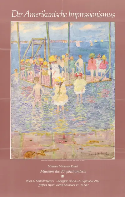 Der Amerikanische Impressionismus Museum Moderner Kunst 13 Aug 1982 Bis 26 September 1982