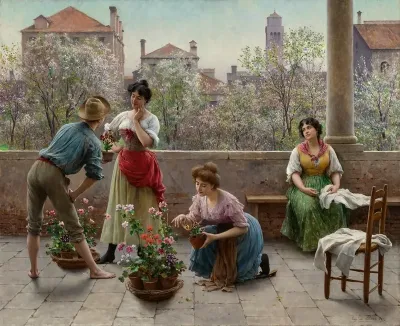 Der Blumenverkaufer