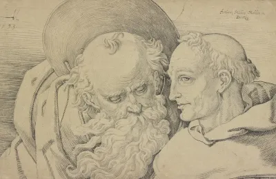 Der Heilige Hieronymus Und Ein Monch