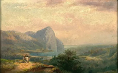 Der Mondsee Mit Der Drachenwand In Oberosterreich