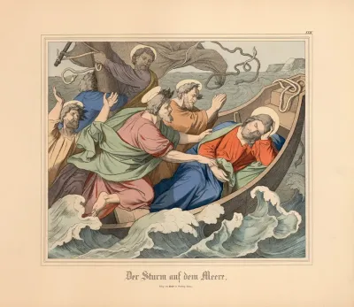 Der Sturm Auf Dem Meere