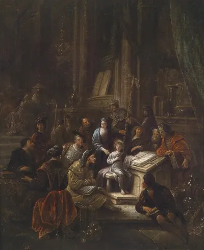 Der Zwolfjahrige Jesus Im Tempel