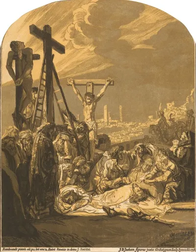 Descent From The Cross After Rembrandt Van Rijn
