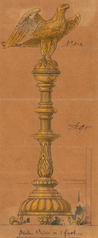 Design Executed For Jones And Willis Metal And Wood Workers And Church Furniture Manufacturers Of Birmingham And London 44