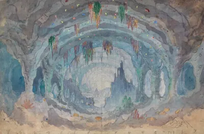 Design For A Blue Grotto