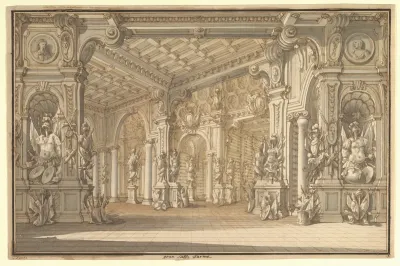 Design For A Stage Set 13