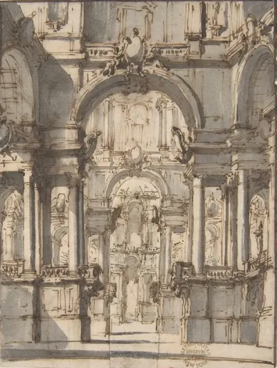 Design For A Stage Set 9