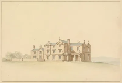 Design For A Tudoresque Villa