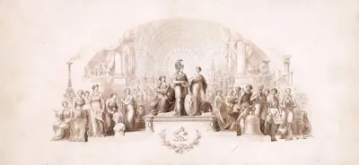 Design For Certificate For Massachusetts Charitable Mechanics Association