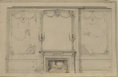 Design For Chimney Piece And Wall Decor