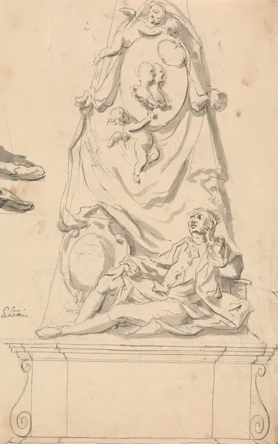 Design For Funerary Monument 4