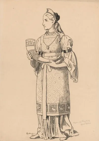 Design For Gudruns Costume