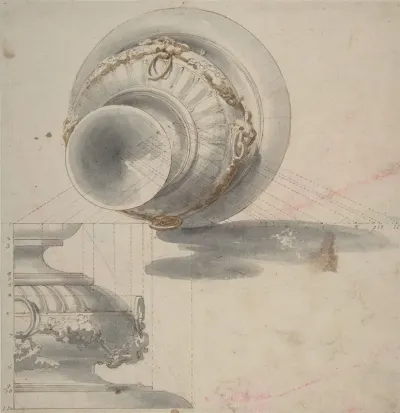 Design Of A Perspective Projection For An Urn