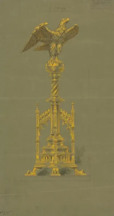 Designs Executed For Jones And Willis Metal And Wood Workers And Church Furniture Manufacturers Of Birmingham And London