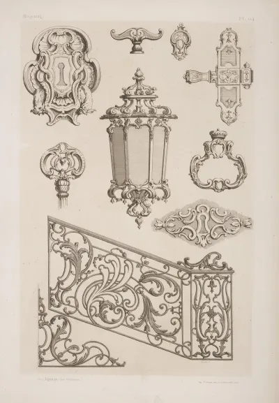 Designs For Keyholes Lamp Gate