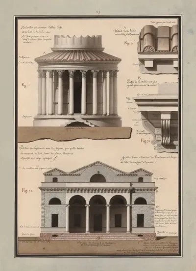 Dessin Qui Represente Avec Des Figures Par Quelles Teintes Et Comment On Doit Lever Les Plans Elevations Et Profils Des Corps Opaques