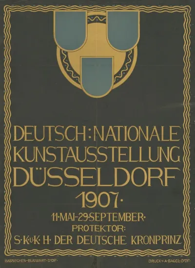 Deutsch Nationale Kunstausstellung Dusseldorf 1907