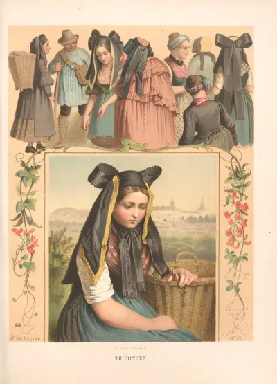 Deutsche Volkstrachten Pl 27