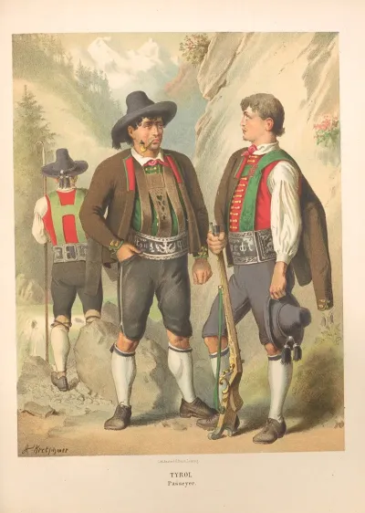 Deutsche Volkstrachten Pl 73