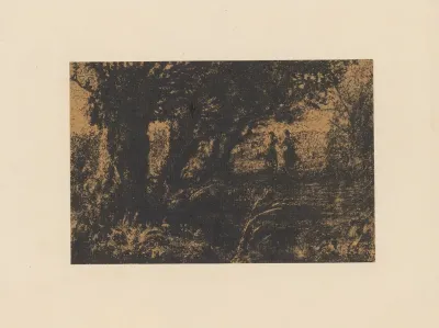 Deux Petits Centaures Sans Les Arbres