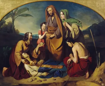 Die Beerdigung Des Heiligen Stephanus