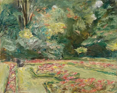Die Blumenterrasse Im Wannseegarten Nach Norden